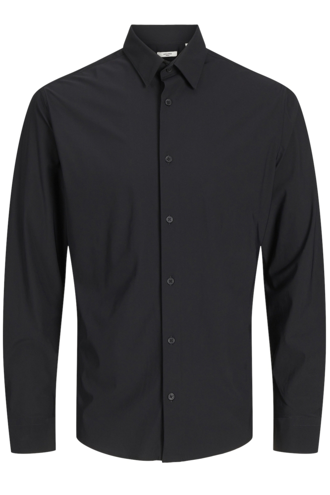 JPRBLAACTIVE STRETCH L/S SHIRT SN 12263744 Black/SLIM FIT